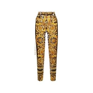 Rare BNWT Versace Wild Baroque Jeans ss92 as seen on Katy Perry